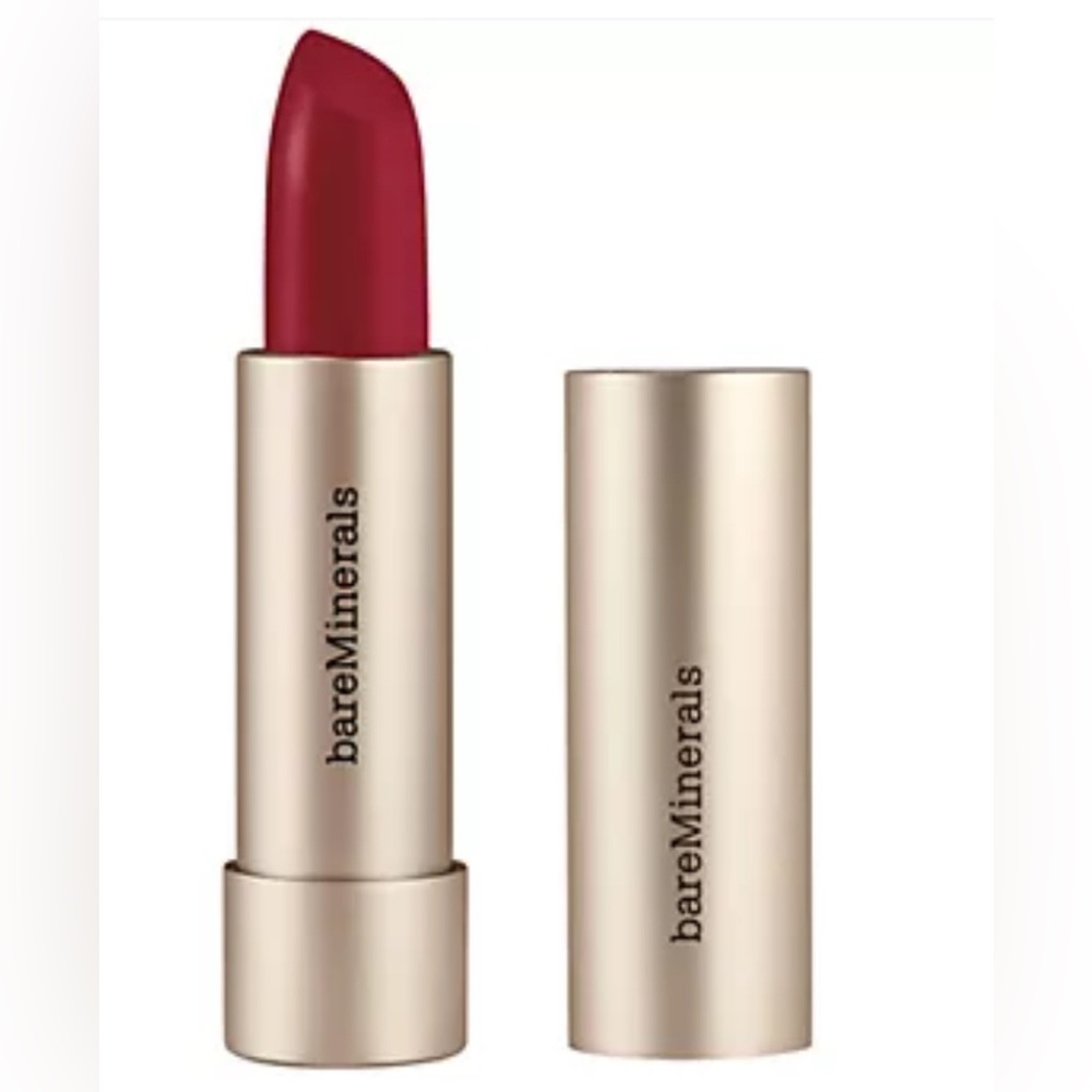 bareMinerals Hydrating-Smoothing Lipstick- Intuition: Brick Red